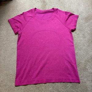 Lululemon Swiftly Tech Short-Sleeve Shirt 2.0 Race Length Sonic Pink 8
